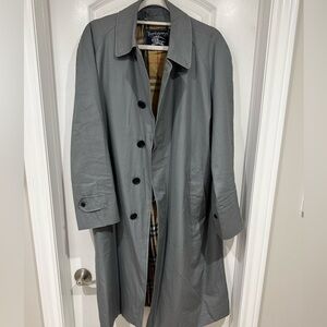 Burberry Vintage Car/Overcoat/Trench Coat with removable wool liner